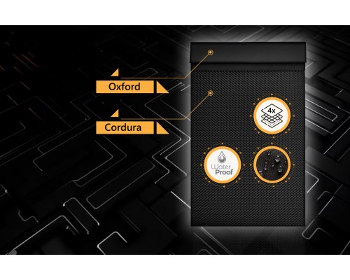 Экранирующий чехол для телефона SiLock Defender Pro XL (Black)