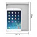 Екрануючий чохол для планшета 12" Velcro-Fiberglass Grey L