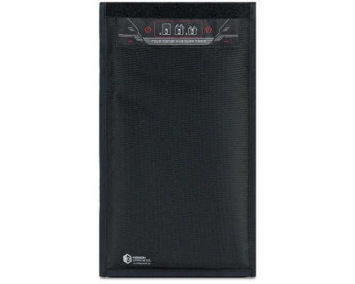 Екрануючий чохол для планшета 12" Mission Darkness Faraday Bag на липучці