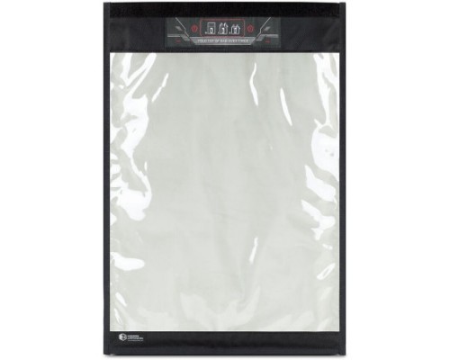 Екрануючий чохол для ноутбука 16" Mission Darkness Faraday Bag на липучці з прозорим вікном