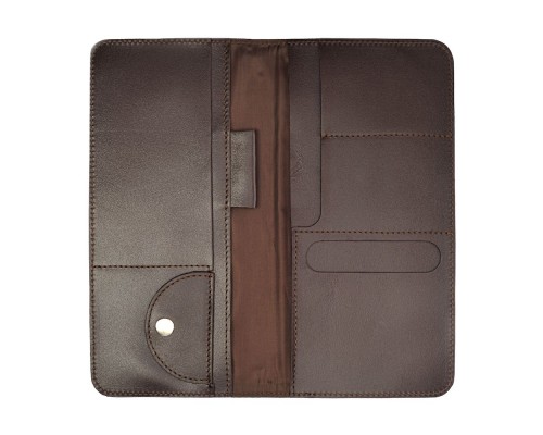 Дорожный органайзер для документов с RFID защитой LOCKER's LT-Brown