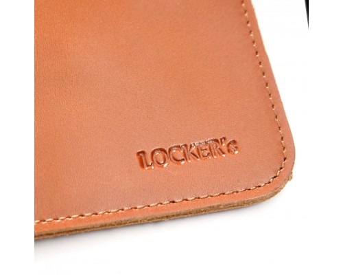 Дорожній органайзер для документів з RFID захистом LOCKER's LT-Cognac