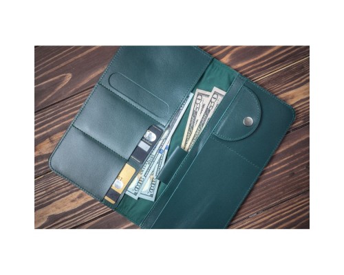 Дорожній органайзер для документів з RFID захистом LOCKER's LT-Green