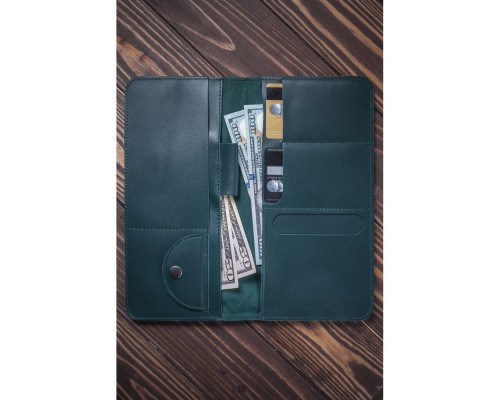 Дорожній органайзер для документів з RFID захистом LOCKER's LT-Green