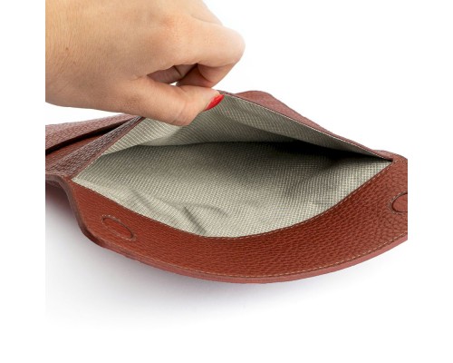 Экранирующий чехол для телефона LOCKER's LP6F-Cognac