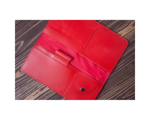 Дорожный органайзер для документов с RFID защитой LOCKER's LT-Red