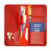 Дорожный органайзер для документов с RFID защитой LOCKER's LT-Red