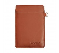 Экранирующий чехол Фарадея для защиты от угона авто с бесключевым доступом коньяк LOCKER's LK2-Cognac