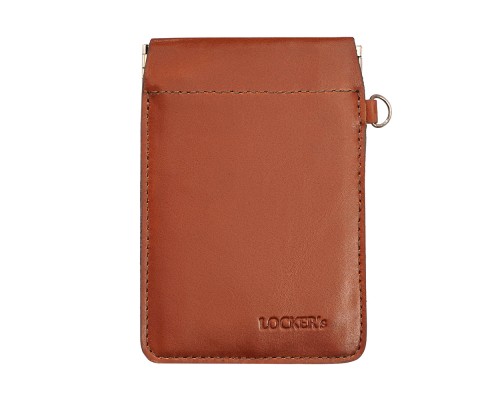 Экранирующий чехол Фарадея для защиты от угона авто с бесключевым доступом коньяк LOCKER's LK2-Cognac