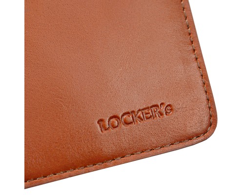 Экранирующий чехол Фарадея для защиты от угона авто с бесключевым доступом коньяк LOCKER's LK2-Cognac