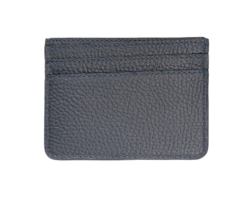 Шкіряний картхолдер з RFID захистом на 7 відділень LOCKER's LH2-Blue