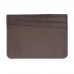 Шкіряний картхолдер з RFID захистом на 7 відділень LOCKER's LH2-Brown
