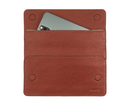 Экранирующий чехол для телефона LOCKER's LP7F-Cognac