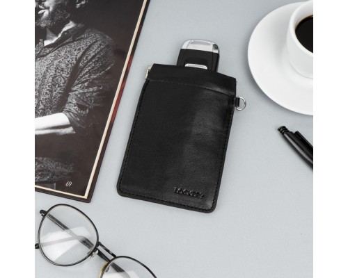 Экранирующий чехол Фарадея для защиты от угона авто с бесключевым доступом черный LOCKER's LK2-Black