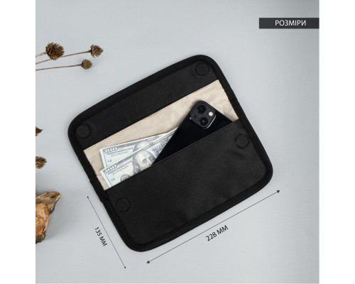 Экранирующий чехол для телефона до 7" LOCKER's LPF7-Black