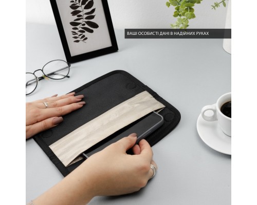 Экранирующий чехол для телефона до 7" LOCKER's LPF7-Black