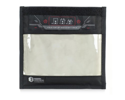 Екрануючий чохол для телефона Mission Darkness Faraday Bag на липучці
