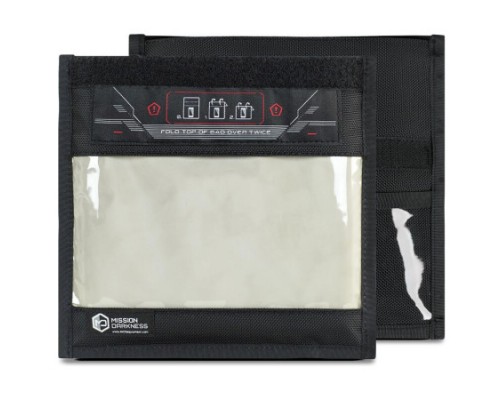 Екрануючий чохол для телефона Mission Darkness Faraday Bag на липучці