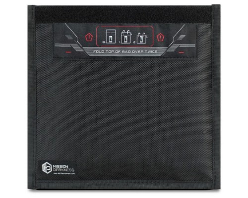Экранирующий чехол для телефона Mission Darkness Faraday Bag на липучке